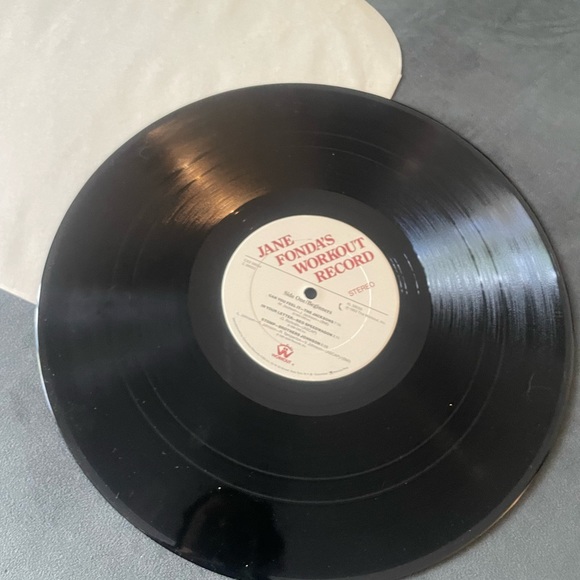 Jane Fonda’s workout vinyl record . Two record set . - Picture 12 of 12